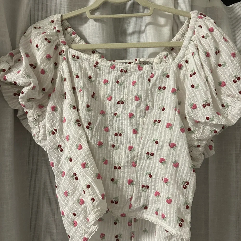 LoveShackFancy Lanya Top in Pink Tuscany - Picture 2 of 4
